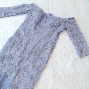 NWT XSCAPE size 12 trumpet style formal dress